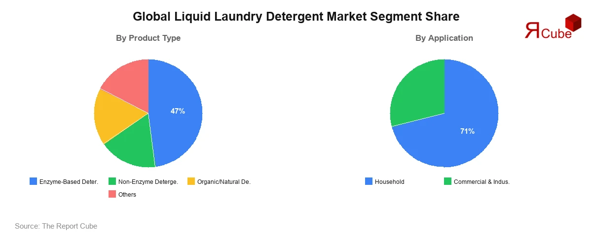 Global Liquid Laundry Detergent Market Segment Share Global Liquid Laundry Detergent Market Segment-wise Analysis