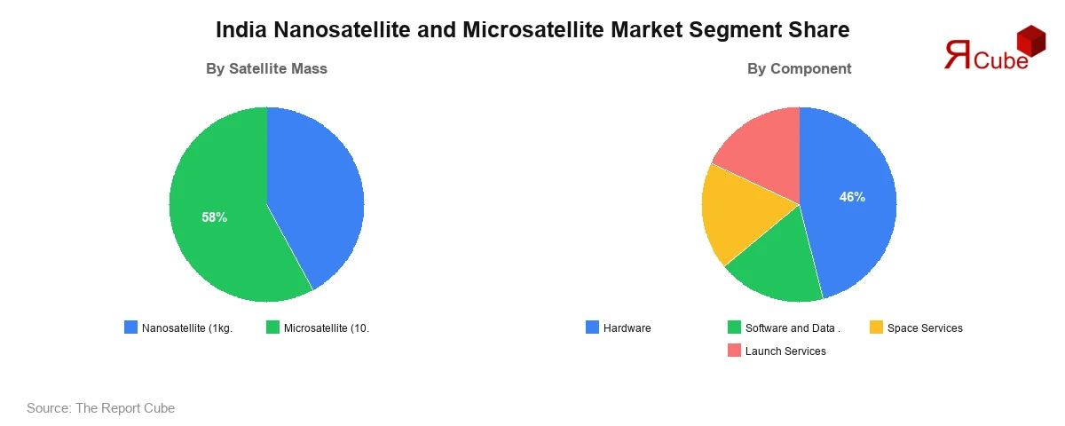 India Nanosatellite and Microsatellite Market Segment Share India Nanosatellite and Microsatellite Market Segment-wise Analysis