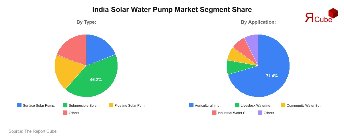 India Solar Water Pump Market Segment Share