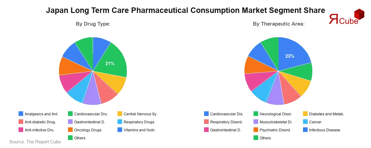 Japan Long Term Care Pharmaceutical Consumption Market Segment Share