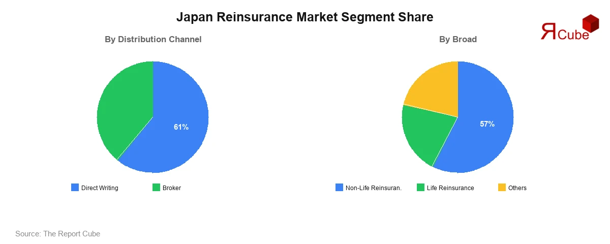 Japan Reinsurance Market Segment Share Japan Reinsurance Market Segment-wise Analysis