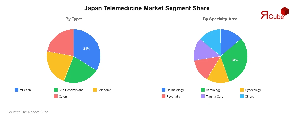 Japan Telemedicine Market Segment Share Japan Telemedicine Market Segment Share
