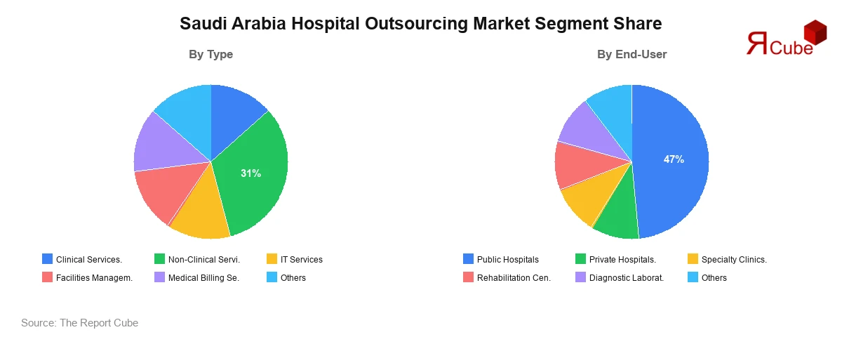 Saudi Arabia Hospital Outsourcing Market Segment-wise Analysis