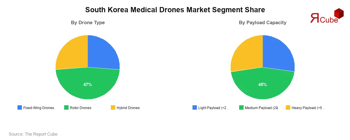 South Korea Medical Drones Market Segment-wise Analysis