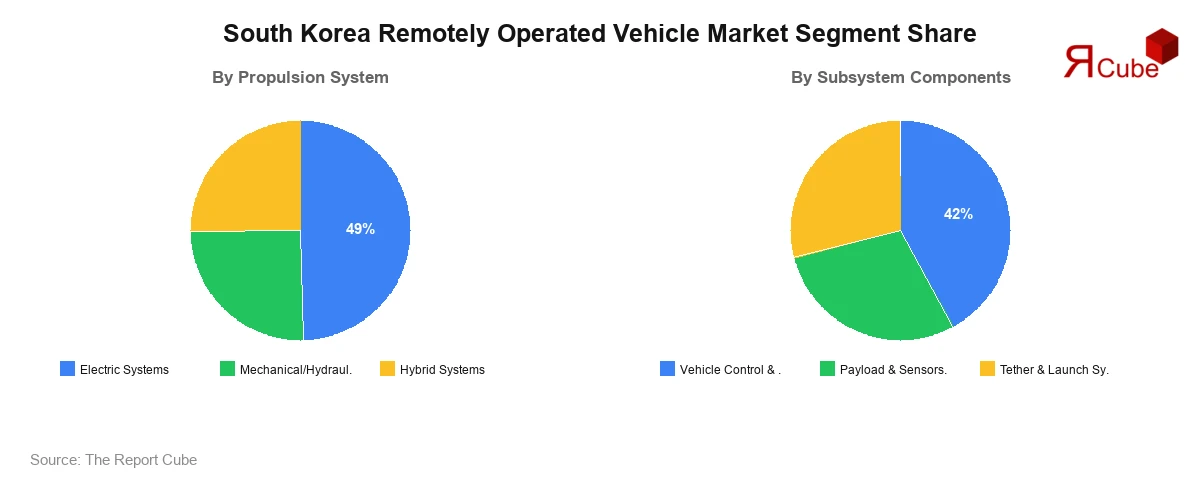 South Korea Remotely Operated Vehicle Market Segment-wise Analysis
