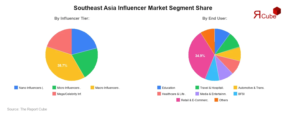 Southeast Asia Influencer Market Segment Share