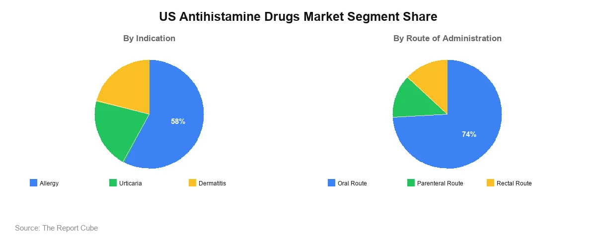 US Antihistamine Drugs Market Segment-wise Analysis
