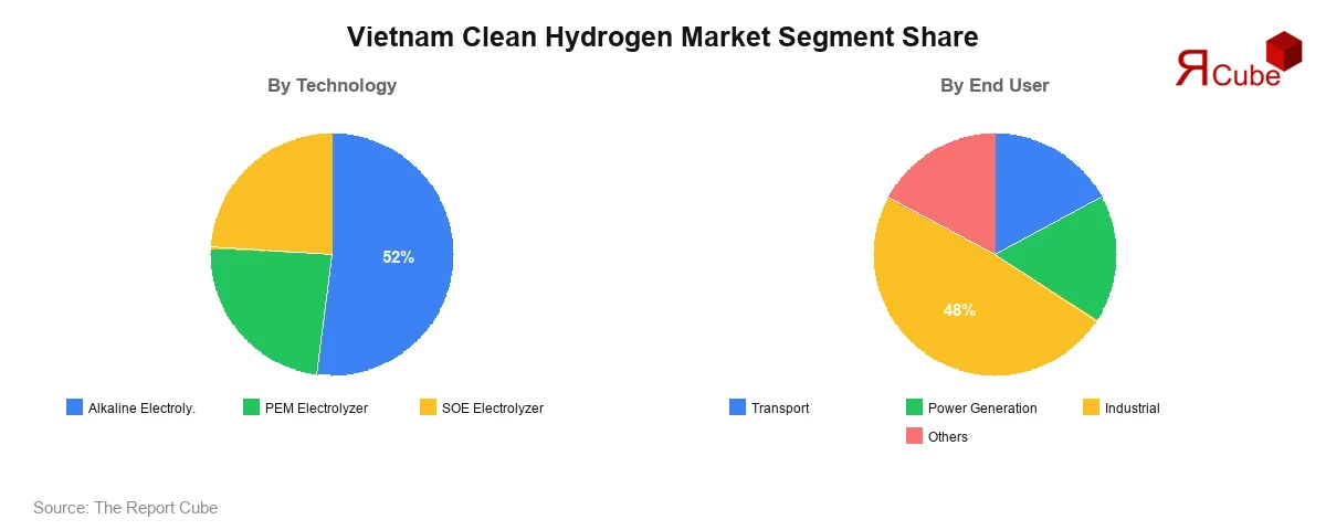 Vietnam Clean Hydrogen Market Segment Share Vietnam Clean Hydrogen Market Segment-wise Analysis